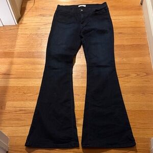 O2 Denim Women's Boot Cut Jeans - Dark Navy